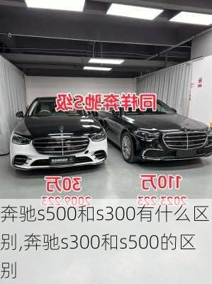 奔驰s500和s300有什么区别,奔驰s300和s500的区别
