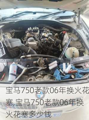 宝马750老款06年换火花塞,宝马750老款06年换火花塞多少钱